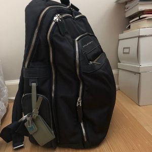 Piquadro Luxury Backpack; Made in Italy